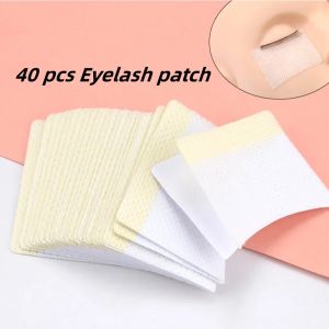 40Pcs / Bag Disposable Cotton Eyelash Extension Patches Stickers Eyelashes Pads Patches Makeup Tools