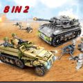 blok mainan 1000Pcs Navy Building Blocks Military/Police/SWAT Bricks Toys for Kids Police Toys for Boys mainan budak lelaki 7 tahun , DIY Army Marine Force Building Bricks Toy. 