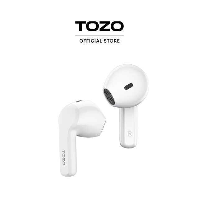 TOZO A3 Wireless Earbuds Bluetooth 5.3 Half in-Ear Lightweight Headsets ...