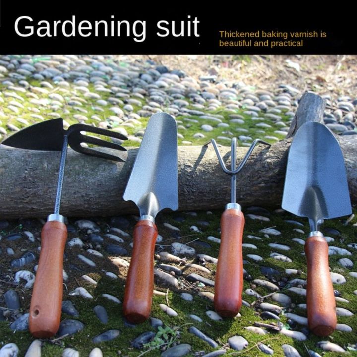 SDFBN With Ergonomic Handle Garden Tool Set Loosen Soil Digging Garden ...