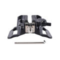 LYNCA Bracket Pinggang Gantungan DSLR Camera Belt Button Holster Braket Penggantung Kamera di Pinggang Tempat Penggantung Kamera Aksi GoPro Xiaomi Yi SJCam Kamera Digital Kuat Kokoh Fleksibel Video Vlog Youtube Travel Fotografi s8391 - Black. 