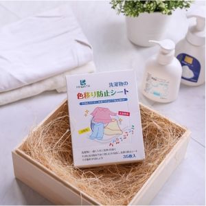 Kinbata Color & Dirts Absorption Colour Catcher Laundry Sheet Anti Mite Anti Bacteria / Anti-Dye 35pcs
