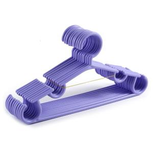 10 Miếng móc áo bằng nhựa Cho quần áo trẻ em chống trượt Bé Áo Khoác Móc Mạnh Mẽ Nursery Móc Cho sáng tạo cho em bé Kid Hange