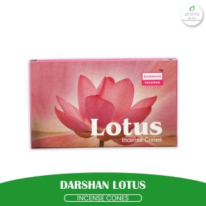 Dupa Kerucut India Aromaterapi Cones - Darshan Lotus