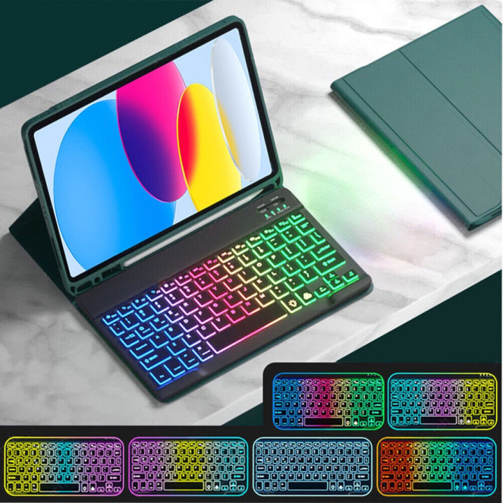 Detachable Wireless Bluetooth Backlight Keyboard Case for iPad Pro 11