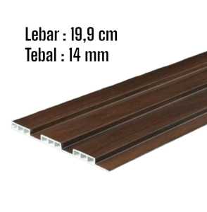 GAIA DANESON Wallpanel WPC Oliver Series Panjang 29M Lebar 199CM Tebal 1.4CM