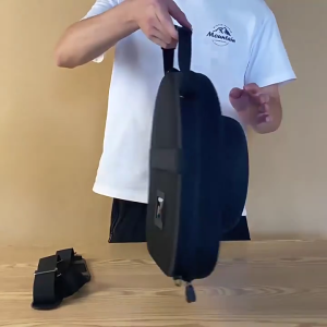 Hộp vận chuyển mũ chắc chắn với dây đai đính kèm hành lý mũ sành điệu trường hợp bảo quản giải pháp di động cho người thu gom