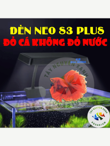 NEO-HELIOS FLAT S3 PLUS NANO RGB 13W Đèn Kẹp Mini RGB Đỏ Cá Không Đỏ Nước Cá Tép Thuỷ Sinh