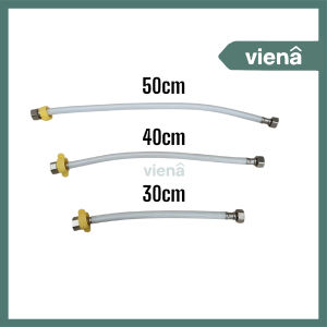 [ VIENA ] Selang Fleksibel PVC Slang Wastafel Closet PVC 30cm / 40cm / 50cm