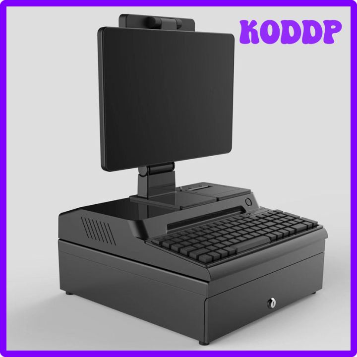 [KODDP] 14.1 inch touch screen, cash box, keyboard, built-in 58mm ...