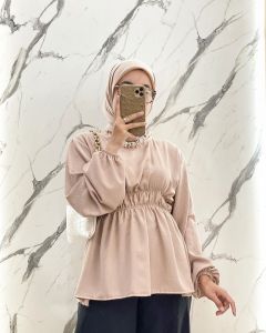 Milla Blouse Wanita Korean Style Airflow Premium