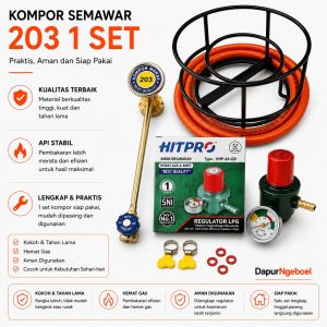 kompor semawar 203 1 SET komplit - kompor stik 203 1 SET komplit