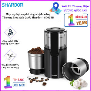 Máy xay cà phê và gia vị đa năng Shardor CG628B công suất 200W