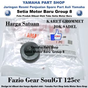 Karet Grommet Jok Sadel SoulGT Fazio Gear 125cc Asli Yamaha Surabaya