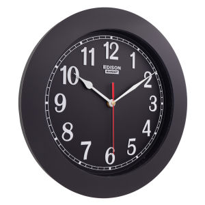 Jam Dinding Edison Sweep ES 330 T11 Timbul Diameter 330mm 33cm