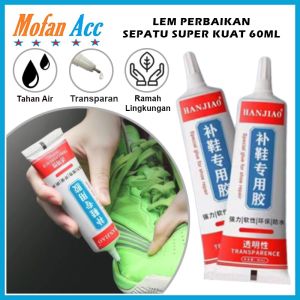 Lem Perekat Sepatu Baihere 60ml Super Kuat / Cairan Penambal Sol Sepatu Sendal Heels / Lem Perbaikan Serbaguna Tahan Air / Shoe Glue Waterproof Tahan Lama / Lem Transparan untuk Tas Plastik Pakaian Kulit Kain Karet Sepatu Rusak Jebol