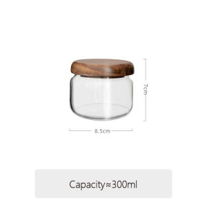 OMK Japanese style food storage container sealed tanks airtight coffee bean storage containers tea storage tanks food storage container set glass jar air tight glass jar container glass jar with bamboo lid