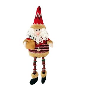WARM Snowman Christmas Tree Pendant Santa Claus Elk Xmas Tree Drop Ornaments Cute Doll Christmas Tree Decor Kids Gifts