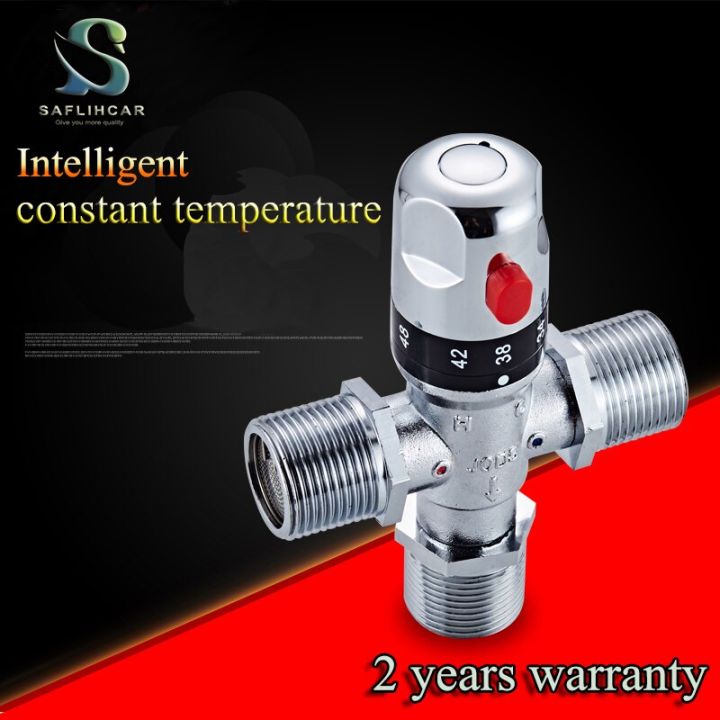 Brass Thermostatic Mixing Valve Constant Water Temperature Shower