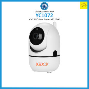 Camera YCC 365 YC1072 Xoay 360 Độ- Đàm Thoại 2 Chiều- Báo Động Chống Trộm- Wifi Không Dây Trong Nhà