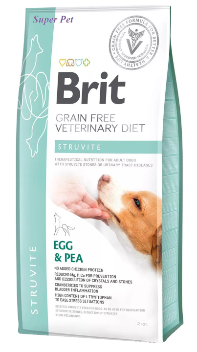 Brit Struvite Dog Egg Pea Dry Food 2kg Lazada