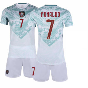 AU2526 Portugal away football jersey C Luo 7 No. Jersey B Training and competition team uniforms World Cup set