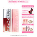 COLORKEY 3D gương đuổi theo môi bóng nước bóng son bóng son môi đầy đặn 3ml nf. 