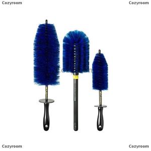 [COD] Cozyroom 1 3PCS Car Care Soft Bristle Car Wheel Rim Tire Cleaning Brush Cleaner Non Scratch Car Detailing Washing Tool