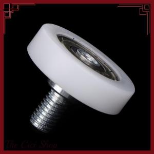 [The Cici Shop] 1PC 6x26x7 M6 External Thread Arc Spherical Convex Wheel Stainless Steel Screw Bearing Roller Door Window Track Accessories