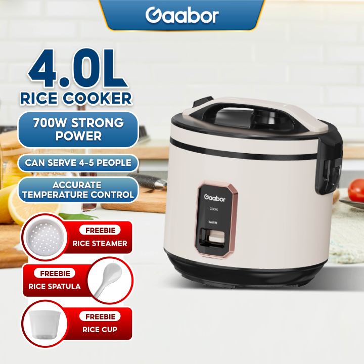 Gaabor Rice Cooker Mechanical One-Button Accurate Temperature Control ...