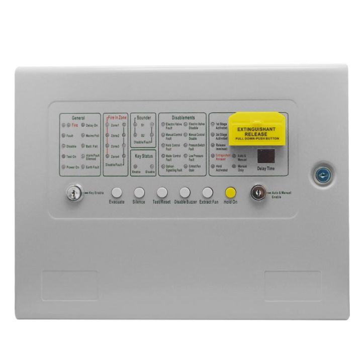 4 ZONE Gas Fire Controller AUTOMATIC EXTINGUISHER CONTROL PANEL ...