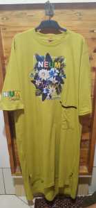 KANIYA MK04 BUSANA MUSLIM KEKINIAN- LONG TUNIK KAOS NEUM CANTIK /TUNIK JUMBO /TUNIK WANITA/TUNIK KAOS/PAKAIN WANITA SIZE L - XL- XXL [COD]