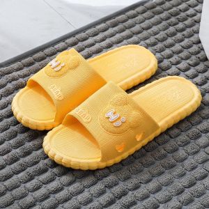 Hot Summer Korean couple indoor bathroom non-slip soft bottom home slippers beach outdoor slippers for mens and womens