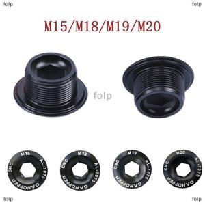 [COD] folp M15 M18 M19 M20 Hợp Kim Nhôm MTB Xe Đạp Crank Vít Cap Đường Xe Đạp Crankset Bìa Mũ Bolt