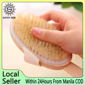 Dry Skin Body Brush Soft Natural Bristles Brush Wooden SPA Brush Without Handle Soft Bath Shower Body Massager Cleaning Tool