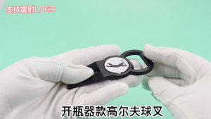 2 cái hợp kim kẽm đánh dấu bóng dụng cụ phục hồi thảm cỏ đánh gôn màu xanh ngã ba công cụ sân rãnh sạch hơn sân golf ngã ba Phụ kiện chơi gôn