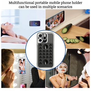 Cell Phone Suction Cup 22 Capsules Cell Phone Holder Suction Cup Showcase Stable Silicone