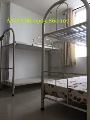 Giường tầng giá sinh viên nhiều kích thước 80cmx2m1mx2m1m2x2m giao lắp nhanh hcm bình dương đồng nai