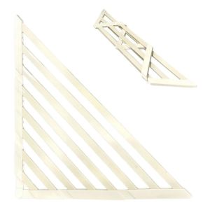 WHRTH Tam giác Dụng cụ sắp xếp bồn rửa nhà bếp Cuộn lên Chống gỉ Giá phơi bát đĩa Chống trơn trượt Bền bỉ Ống xả nước bồn rửa Sử dụng trong nhà bếp
