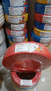 10 mét Dây điện đôi mềm hình OVAN 2 vỏ bọc PVC Cadivi (VCmo) kích thước 2 x 24 (2x0.75mm2) 2 x 32 (2x1mm2) 2 x 30 (2x1.5mm2) 2 x 50 (2x2.5mm2)