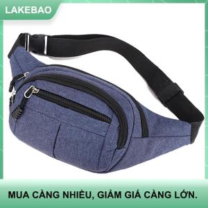 【LAKEBAO】 Túi Đeo Hông Nam Túi Đeo Hông Thể Thao Ni Lông Túi đeo chân cho bé trai túi đeo hông Túi đeo hông Túi đeo chéo đi xe máy du lịch