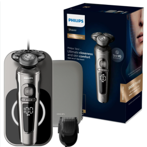Máy Cạo Râu PHILIPS SERIES 9000 SP9885/35 Tông Đơ Cạo Râu Máy Cạo Râu Đa Năng Dễ Dàng Vệ Sinh Cạo Khô Và Ướt Nhập Netherlands BH 12 Tháng