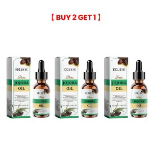 EELHOE Organic Jojoba Oil Lighten Fine Lines Firming And Moisturizing Skin Anti-wrinkle Moisturizing And Brightening Face Essential Oil Natural Organic Jojoba Oil Massage Face and Body Oil Relaxing Moisturizing Hydrating Best Skincare Control Product