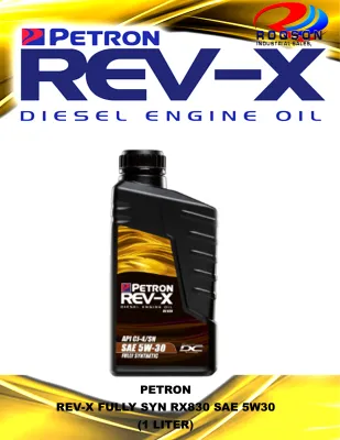 PETRON REV- X FULLY SYNTHETIC RX830 SAE 5W-30 (1 Liter)