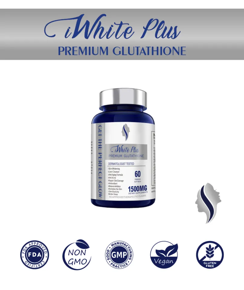 iwhite glutathione Revitalize Your Skin with IWHITE PLUS - 100% Effective Glutathione Softgel + Collagen 1500MG | Antioxidants Vitamin E Grape Seed Advance Nutrition Gluta 1500 Complex - Lazada