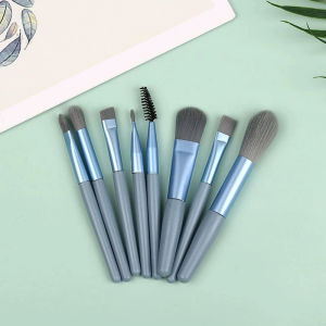 13Pcs Makeup Brush Set with Storage Bag Quick-Drying Soft Blush Loose Powder Brush Highlight Eye Shadow Brush INS Portable Beginner Beauty Tools