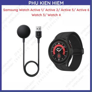[Giao ngay] Đế sạc dành cho Samsung Galaxy Watch 8/ 7/ 7 FE/ Ultra 47mm 6 5 4 3/ Galaxy Watch Active 1 2 5 6 bảo hành 12 tháng