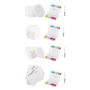 Magics Puff Magics 3D Foam Texture Painting Kits with Watercolor Pen Puff Drawing Texture Painting Kits for Kids