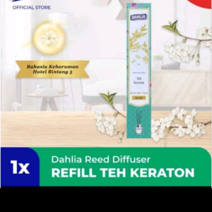 Dahlia Reed Diffuser Alat / Refill Teh Keraton Pengharum Ruangan Stick Cerianti Lynn Design