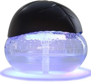 Water-Based Purifier Air Washer Air Revitalizer & Freshener Air Fresher with 7 LED Color Changing Light for Rooms (Black)